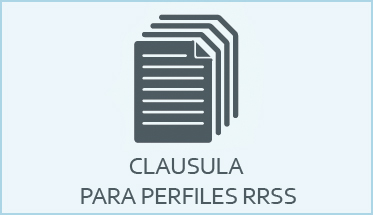 Cláusula adicional para perfiles RRSS